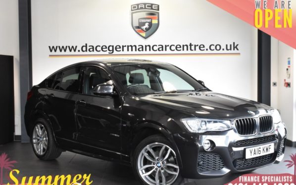 Used 2016 GREY BMW X4 Coupe 2.0 XDRIVE20D M SPORT 4DR AUTO 188 BHP (reg. 2016-05-31) for sale in Bolton