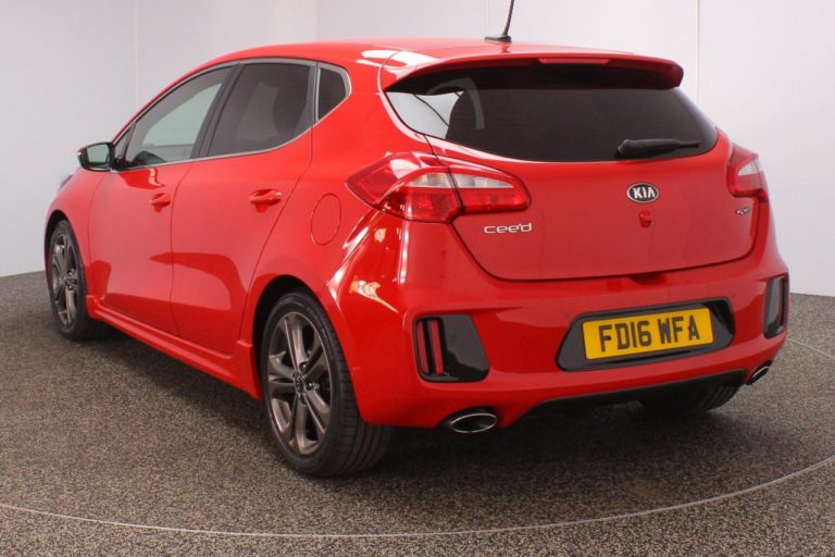 Used 2016 RED KIA CEED Hatchback 1.0 GT-LINE ISG 5DR 118 BHP for sale ...