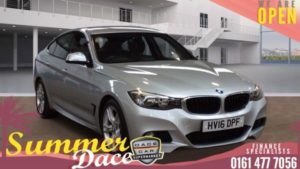 Used 2016 SILVER BMW 3 SERIES Hatchback 2.0 320D M SPORT GRAN TURISMO 5DR AUTO 188 BHP (reg. 2016-04-04) for sale in Stockport