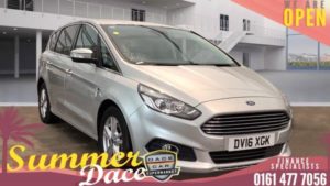 Used 2016 SILVER FORD S-MAX MPV 2.0 TITANIUM TDCI 5DR AUTO 148 BHP (reg. 2016-05-11) for sale in Stockport