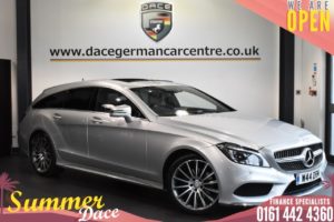 Used 2016 SILVER MERCEDES-BENZ CLS CLASS Estate 2.1 CLS220 D AMG LINE PREMIUM 5DR AUTO 174 BHP (reg. 2016-05-27) for sale in Bolton