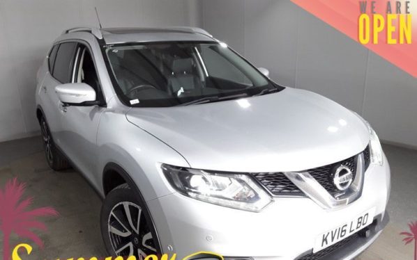 Used 2016 SILVER NISSAN X-TRAIL 4x4 1.6 DCI TEKNA 5DR 130 BHP (reg. 2016-03-01) for sale in Stockport