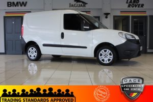 Used 2016 WHITE FIAT DOBLO PANEL VAN 1.2 16V MULTIJET PANEL VAN 90 BHP (reg. 2016-07-06) for sale in Hazel Grove