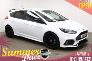 Used 2016 WHITE FORD FOCUS Hatchback 2.3 RS 5d 346 BHP (reg. 2016-05-01) for sale in Manchester