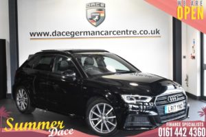 Used 2017 BLACK AUDI A3 Hatchback 2.0 TDI BLACK EDITION 5DR AUTO 148 BHP (reg. 2017-03-17) for sale in Bolton