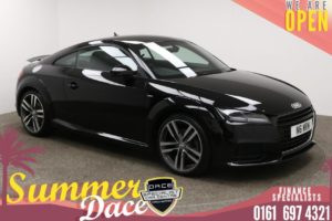 Used 2017 BLACK AUDI TT Coupe 1.8 TFSI S LINE 2d 178 BHP (reg. 2017-12-27) for sale in Manchester