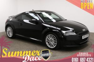 Used 2017 BLACK AUDI TT Coupe 2.0 TFSI SPORT 2d AUTO 227 BHP (reg. 2017-04-28) for sale in Manchester
