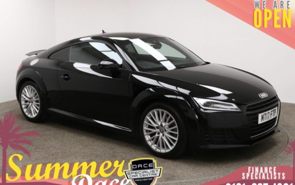 Used 2017 BLACK AUDI TT Coupe 2.0 TFSI SPORT 2d AUTO 227 BHP (reg. 2017-04-28) for sale in Manchester