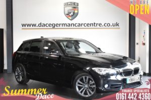 Used 2017 BLACK BMW 1 SERIES Hatchback 2.0 120D SPORT 5DR AUTO 188 BHP (reg. 2017-01-30) for sale in Bolton