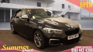 Used 2017 BLACK BMW 1 SERIES Hatchback 3.0 M140I SHADOW EDITION 5DR AUTO 335 BHP (reg. 2017-12-20) for sale in Bolton