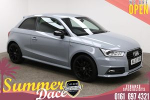 Used 2017 GREY AUDI A1 Hatchback 1.4 TFSI S LINE 3d 123 BHP (reg. 2017-10-27) for sale in Manchester