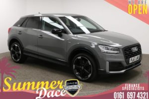 Used 2017 GREY AUDI Q2 Estate 2.0 TFSI QUATTRO S LINE EDITION 1 5d 188 BHP (reg. 2017-11-30) for sale in Manchester