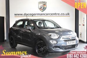 Used 2017 GREY FIAT 500X Hatchback 1.6 POP 5DR 110 BHP (reg. 2017-04-26) for sale in Bolton