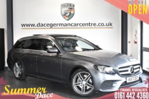 Used 2017 GREY MERCEDES-BENZ E-CLASS Estate 2.0 E 220 D AMG LINE PREMIUM 5DR AUTO 192 BHP (reg. 2017-03-20) for sale in Bolton