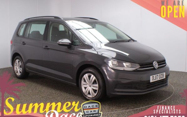 Used 2017 GREY VOLKSWAGEN TOURAN MPV 1.6 S TDI BLUEMOTION TECHNOLOGY 5DR 114 BHP (reg. 2017-06-26) for sale in Stockport