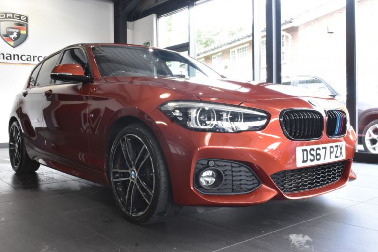 Used 2017 ORANGE BMW 1 SERIES Hatchback 2.0 118D M SPORT SHADOW EDITION ...