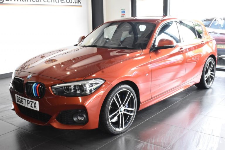 Used 2017 ORANGE BMW 1 SERIES Hatchback 2.0 118D M SPORT SHADOW EDITION ...