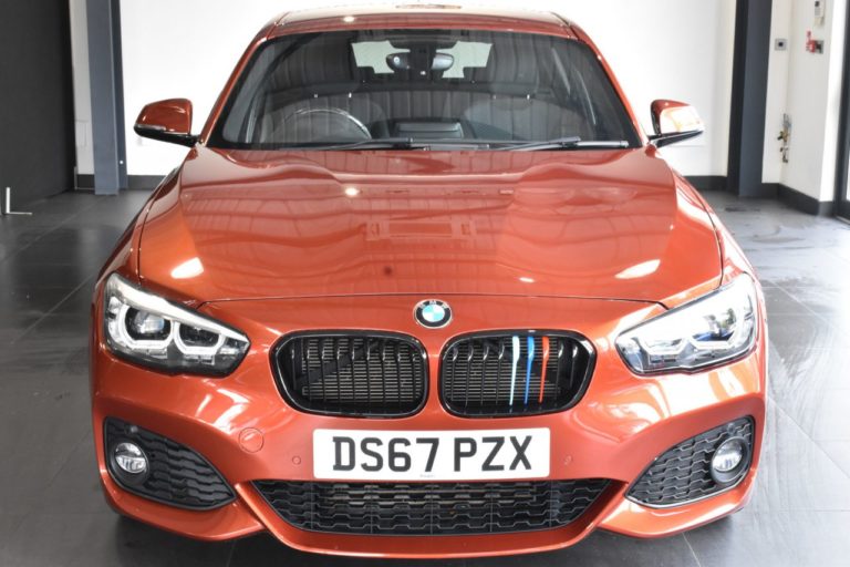 Used 2017 ORANGE BMW 1 SERIES Hatchback 2.0 118D M SPORT SHADOW EDITION ...