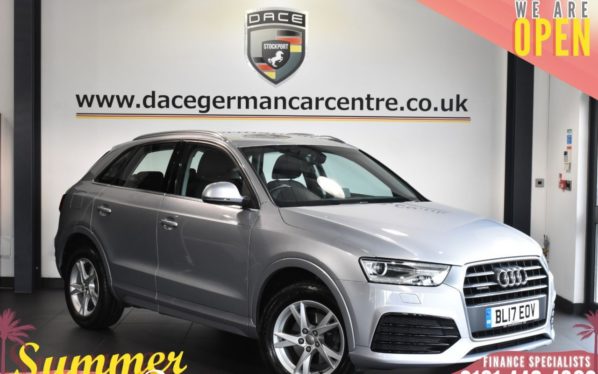 Used 2017 SILVER AUDI Q3 Estate 2.0 TDI QUATTRO SPORT 5DR 148 BHP (reg. 2017-06-15) for sale in Bolton