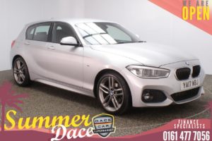 Used 2017 SILVER BMW 1 SERIES Hatchback 2.0 118D M SPORT 5DR 147 BHP (reg. 2017-07-03) for sale in Stockport
