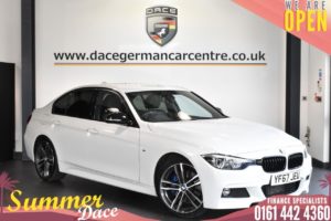Used 2017 WHITE BMW 3 SERIES Saloon 2.0 320D M SPORT SHADOW EDITION 4DR AUTO 188 BHP (reg. 2017-11-28) for sale in Bolton