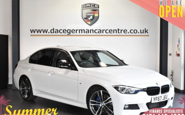 Used 2017 WHITE BMW 3 SERIES Saloon 2.0 320D M SPORT SHADOW EDITION 4DR AUTO 188 BHP (reg. 2017-11-28) for sale in Bolton