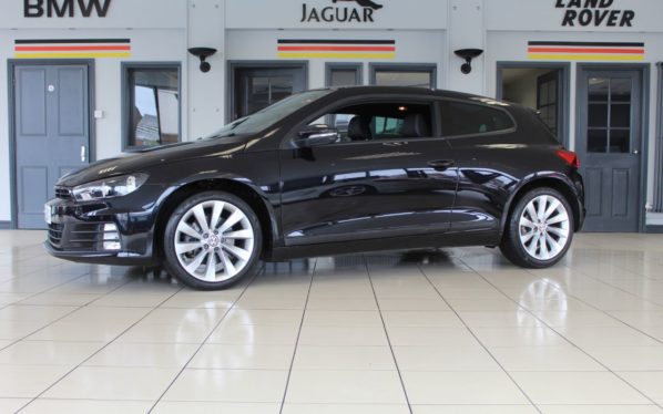 Used 2018 BLACK VOLKSWAGEN SCIROCCO Coupe 2.0 GT TSI BLUEMOTION TECHNOLOGY 2d 178 BHP (reg. 2018-03-12) for sale in Hazel Grove