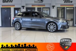 Used 2018 GREY AUDI A3 Hatchback 1.0 SPORTBACK TFSI BLACK EDITION 5d 114 BHP (reg. 2018-09-28) for sale in Hazel Grove