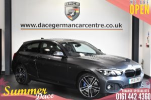 Used 2018 GREY BMW 1 SERIES Hatchback 1.5 116D M SPORT SHADOW EDITION 3DR 114 BHP (reg. 2018-03-06) for sale in Bolton