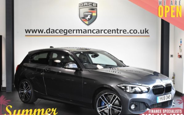 Used 2018 GREY BMW 1 SERIES Hatchback 1.5 116D M SPORT SHADOW EDITION 3DR 114 BHP (reg. 2018-03-06) for sale in Bolton