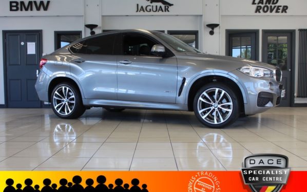 Used 2018 GREY BMW X6 Coupe 3.0 XDRIVE30D M SPORT 4d AUTO 255 BHP (reg. 2018-10-31) for sale in Hazel Grove