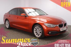 Used 2018 ORANGE BMW 3 SERIES Saloon 2.0 320D XDRIVE SE 4DR 1 OWNER AUTO 188 BHP (reg. 2018-05-18) for sale in Stockport