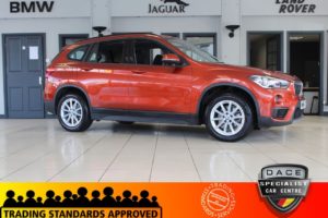 Used 2018 ORANGE BMW X1 Estate 1.5 SDRIVE18I SE 5d 139 BHP (reg. 2018-11-29) for sale in Hazel Grove