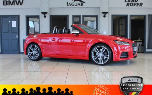 Used 2018 RED AUDI TT Convertible 2.0 TTS TFSI QUATTRO 2d 306 BHP (reg. 2018-07-14) for sale in Hazel Grove