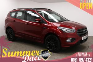 Used 2018 RED FORD KUGA 4x4 1.5 ST-LINE X TDCI 5d AUTO 119 BHP (reg. 2018-07-02) for sale in Manchester