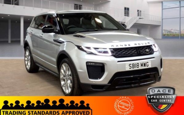 Used 2018 SILVER LAND ROVER RANGE ROVER EVOQUE Estate 2.0 TD4 HSE DYNAMIC LUX 5d AUTO 177 BHP (reg. 2018-07-13) for sale in Hazel Grove