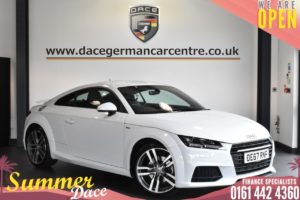 Used 2018 WHITE AUDI TT Coupe 1.8 TFSI S LINE 2DR 178 BHP (reg. 2018-01-16) for sale in Bolton