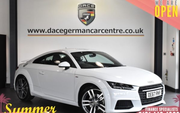 Used 2018 WHITE AUDI TT Coupe 1.8 TFSI S LINE 2DR 178 BHP (reg. 2018-01-16) for sale in Bolton
