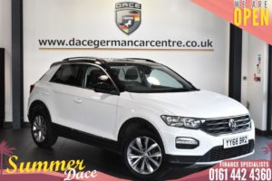 Used 2018 WHITE VOLKSWAGEN T-ROC Hatchback 1.6 DESIGN TDI 5DR 114 BHP (reg. 2018-09-17) for sale in Bolton