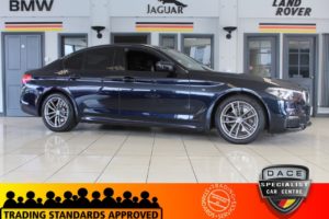 Used 2019 BLACK BMW 5 SERIES Saloon 2.0 520I M SPORT 4d AUTO 181 BHP (reg. 2019-03-25) for sale in Hazel Grove