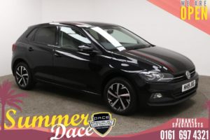 Used 2019 BLACK VOLKSWAGEN POLO Hatchback 1.0 BEATS EVO 5d 65 BHP (reg. 2019-06-27) for sale in Manchester
