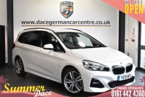 Used 2019 WHITE BMW 2 Series GRAN TOURER Estate 2.0 218D M SPORT 5DR 148 BHP (reg. 2019-03-29) for sale in Bolton