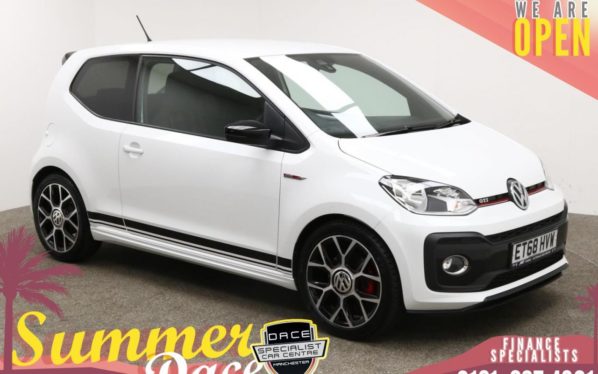 Used 2019 WHITE VOLKSWAGEN UP Hatchback 1.0 UP GTI 3d 114 BHP (reg. 2019-01-15) for sale in Manchester