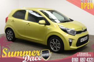 Used 2020 GREEN KIA PICANTO Hatchback 1.0 ZEST 5d 66 BHP (reg. 2020-09-29) for sale in Manchester