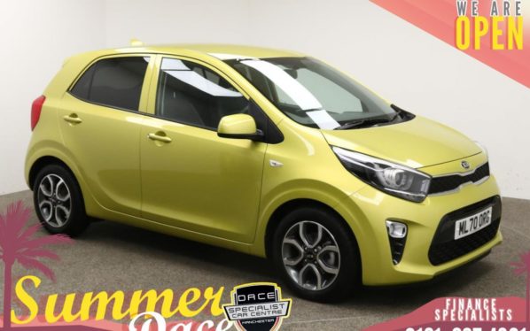 Used 2020 GREEN KIA PICANTO Hatchback 1.0 ZEST 5d 66 BHP (reg. 2020-09-29) for sale in Manchester