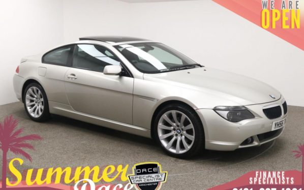 Used 2006 SILVER BMW 6 SERIES Coupe 3.0 630I SPORT 2d AUTO 255 BHP (reg. 2006-11-01) for sale in Manchester
