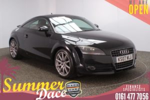 Used 2007 BLACK AUDI TT Coupe 2.0 TFSI 3d 200 BHP (reg. 2007-07-16) for sale in Stockport