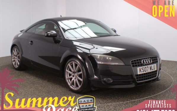 Used 2007 BLACK AUDI TT Coupe 2.0 TFSI 3d 200 BHP (reg. 2007-07-16) for sale in Stockport