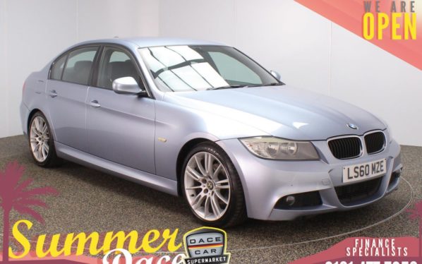 Used 2010 BLUE BMW 3 SERIES Saloon 2.0 318D M SPORT BUSINESS EDITION 4d 141 BHP (reg. 2010-09-30) for sale in Stockport