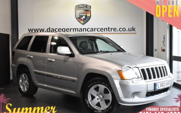 Used 2010 SILVER JEEP GRAND CHEROKEE Estate 3.0 S LIMITED CRD VDR AUTO 5d 215 BHP (reg. 2010-09-30) for sale in Bolton